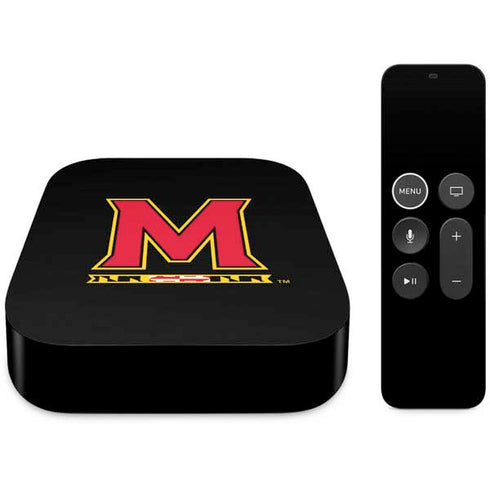 University of Maryland M Logo Apple TV Skin